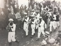 Die MK-Laas als "Negerkapelle" im Jahre 1934